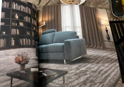 Canapea extensibilă Diamante în living