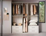 Dormitor Zoe — Gri lemn & Nuc brunit — 3