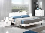 Dormitor Giulia — Alb texturat — 4