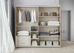 Dormitor Emma — Nuc brunit & Ciment gres — 3