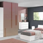 Cameră de tineret Simpli C07 — Alb texturat