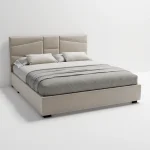 Pat tapițat Alia — 2
